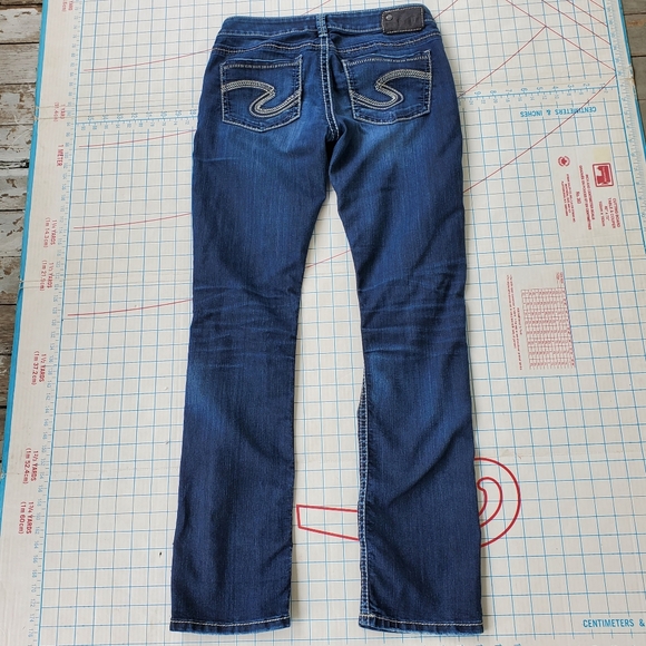 Silver Berkley Skinny Slim Women's Size 29/32 Jeans Actual 29x31.5 Denim - Picture 9 of 16